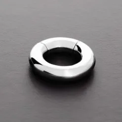 Shots Toys Anneau Ball Stretchers Métallique & Magnétique Round Ball -Fetish bdsm boutique anneau cockring metallique magnetique round ball 33 mm 02