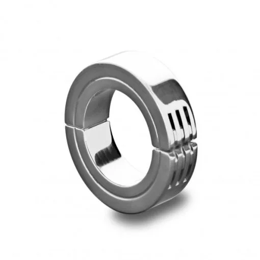 Shots Toys Anneau Ball Stretchers Métallique CBT Ball -Fetish bdsm boutique anneau cockring metallique cbt ball 40 mm 01