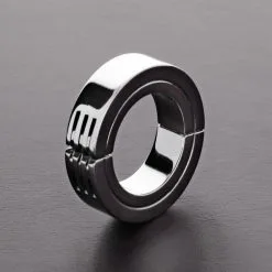 Shots Toys Anneau Ball Stretchers Métallique CBT Ball -Fetish bdsm boutique anneau cockring metallique cbt ball 40 mm 04