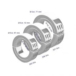 Shots Toys Anneau Ball Stretchers Métallique CBT Ball -Fetish bdsm boutique anneau cockring metallique cbt ball 40 mm 05