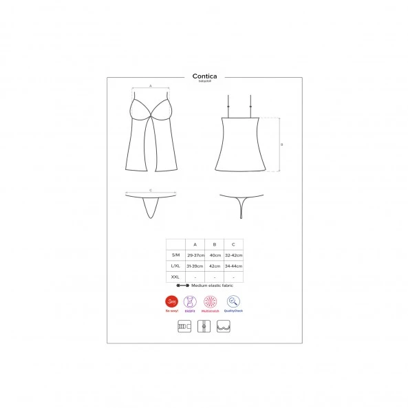 Obsessive Babydoll Contica 7 Obsessive Babydoll Contica – Image 5