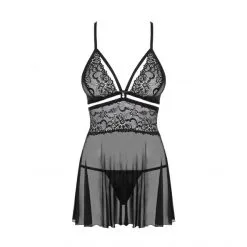 Obsessive Babydoll 838-BAB -Fetish bdsm boutique babydoll 838 bab noir 3