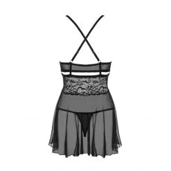 Obsessive Babydoll 838-BAB -Fetish bdsm boutique babydoll 838 bab noir 4