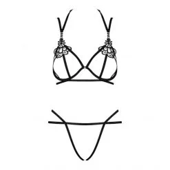 Obsessive Ensemble Badossa -Fetish bdsm boutique badossa ensemble 2 pcs noir 5