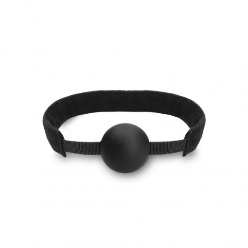 Ouch! Bâillon Boule Ajustable Velvet -Fetish bdsm boutique baillon boule ajustable vv 01