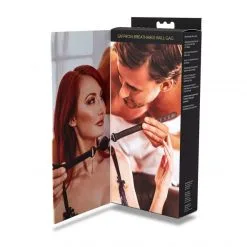 Sportsheets Bâillon Boule Saffron Breathable -Fetish bdsm boutique baillon boule saffron breathable 5