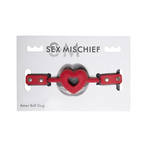 Sex And Mischief Bâillon Rouge Amor Ball Gag 8 Sex And Mischief Bâillon Rouge Amor Ball Gag – Image 6