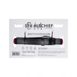 Sex And Mischief Bâillon Rouge Amor Ball Gag 15 Sex And Mischief Bâillon Rouge Amor Ball Gag -Fetish bdsm boutique baillon rouge amor ball gag 07