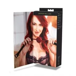 Sportsheets Bâillon Boule Saffron -Fetish bdsm boutique baillon saffron 5