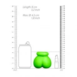 Ouch! Ball Sack Glow In The Dark -Fetish bdsm boutique ball sack glow in the dark ouch 04