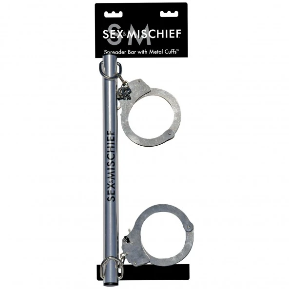 Sex And Mischief Bar Écartement Avec Menottes 3 Sex And Mischief Bar Écartement Avec Menottes