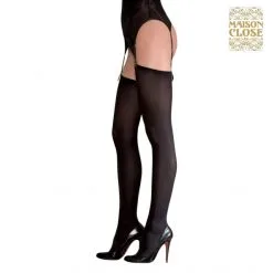 Maison Close Bas Voile Opaque - Les Coquetteries - 70D