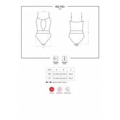 Obsessive Body 812-TED -Fetish bdsm boutique body obsessive 812 ted 1 noir tailles