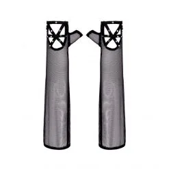 Grey Velvet Body Harnais 3 Pièces -Fetish bdsm boutique body harnais 3 pieces 8