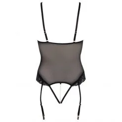 Cottelli Bondage Body Ouvert Jarretelle Et Menottes -Fetish bdsm boutique body ouvert jarretelle menotte cottelli bondage 06