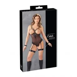 Cottelli Bondage Body Ouvert Jarretelle Et Menottes -Fetish bdsm boutique body ouvert jarretelle menotte cottelli bondage 07