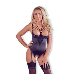 Abierta Fina Body Strass Ouvert