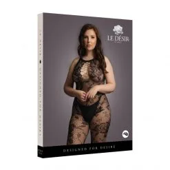 LE DÉSIR Bodystocking Criss Cross Neck Queen Size 8 LE DÉSIR Bodystocking Criss Cross Neck Queen Size -Fetish bdsm boutique bodystocking criss cross neck le desire 03