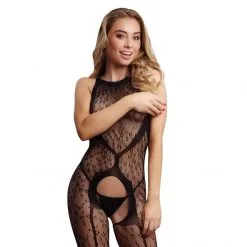LE DÉSIR Bodystocking Leopard -Fetish bdsm boutique bodystocking leopard 04