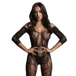 LE DÉSIR Bodystocking Lace Sleeved