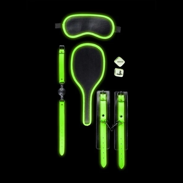 Ouch! Bondage Kit Glow In The Dark 4 Ouch! Bondage Kit Glow In The Dark – Image 2