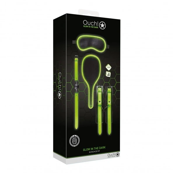 Ouch! Bondage Kit Glow In The Dark 6 Ouch! Bondage Kit Glow In The Dark – Image 4