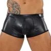 TOF Paris Boxer Fetish Full-Zip -Fetish bdsm boutique boxer fetish fullzip noir 01