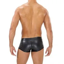 TOF Paris Boxer Fetish Full-Zip -Fetish bdsm boutique boxer fetish fullzip noir 04
