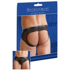 Svenjoyment Slip Ouvert Transparent -Fetish bdsm boutique boxer ouvert transparent svenjoyment 3