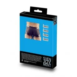 Svenjoyment Boxer Simili Cuir Brillant Fermeture Eclair -Fetish bdsm boutique boxer simili cuir brillant fermetureeclair noir 10