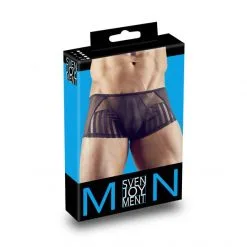 Svenjoyment Boxer Tulle & Résille -Fetish bdsm boutique boxer tulle resille noir 09