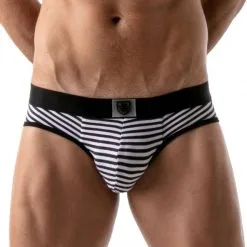 TOF Paris Brief Stripes Push-Up