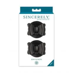 Sportsheets Cache-Tétons Nœud Papillon Sincerely Pasties -Fetish bdsm boutique cache tetons noeud papillon sincerely pasties 04