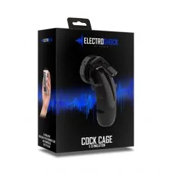 ElectroShock Cage à Pénis - E-Stim -Fetish bdsm boutique cage a penis e stim 6