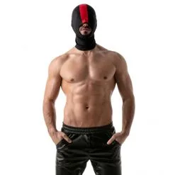 TOF Paris Cagoule Naughty Open Mouth -Fetish bdsm boutique cagoule naughty open mouth rouge 03