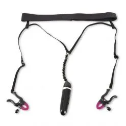 Bad Kitty Ceinture Avec Pinces Et Vibromasseur