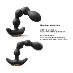 Dorcel Chaine Anale Vibrante Flexi Balls -Fetish bdsm boutique chaine anale vibrante flexi balls 03