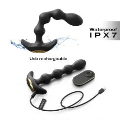 Dorcel Chaine Anale Vibrante Flexi Balls -Fetish bdsm boutique chaine anale vibrante flexi balls 04