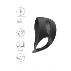 ElectroShock Cockring E-Stim C-Spot -Fetish bdsm boutique cockring e stim c spot 06