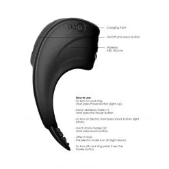 ElectroShock Cockring E-Stim C-Spot -Fetish bdsm boutique cockring e stim c spot 07