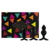 FeelzToys Coffret 3 Plugs Anal Bibi Twin -Fetish bdsm boutique coffret plug anal bibi twin noir 01