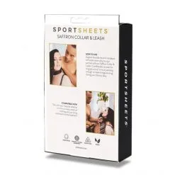 Sportsheets Collier Et Laisse Saffron Leash & Collar -Fetish bdsm boutique collier et laisse saffron leash collar 5