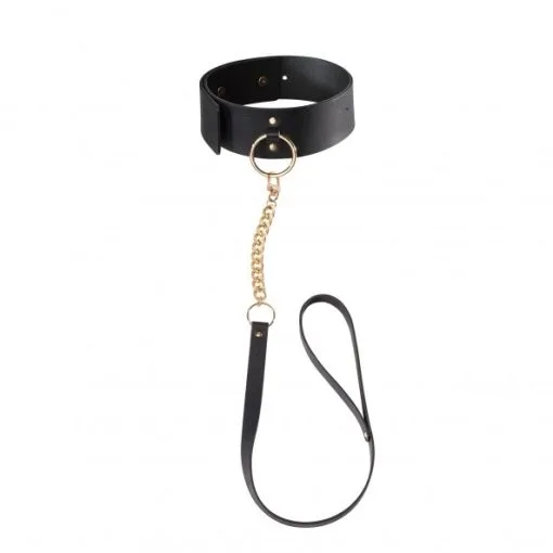 Bijoux Indiscrets Collier Avec Laisse Maze -Fetish bdsm boutique collier laisse maze bijoux indiscret noir