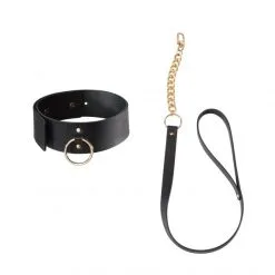 Bijoux Indiscrets Collier Avec Laisse Maze -Fetish bdsm boutique collier laisse maze bijoux indiscret noir 4