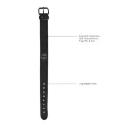 Ouch! Collier Laisse Néoprène -Fetish bdsm boutique collier laisse neoprene noir 04