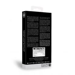 Ouch! Collier Laisse Néoprène -Fetish bdsm boutique collier laisse neoprene noir 07