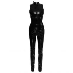 Black Level Combinaison Vinyle Overall -Fetish bdsm boutique combinaison vinyle overall black level 07