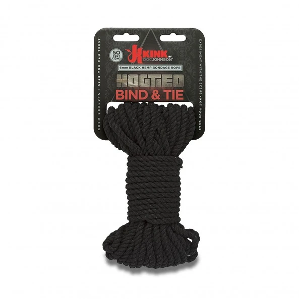 Doc Johnson Corde Bondage En Chanvre Hogtied Bind & Tie 15 M – Image 2