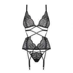 Obsessive Corset Mixty -Fetish bdsm boutique corset noir mixty obsessive 03