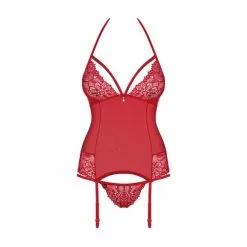 Obsessive Corset 838-COR -Fetish bdsm boutique corset 838 cor rouge 3